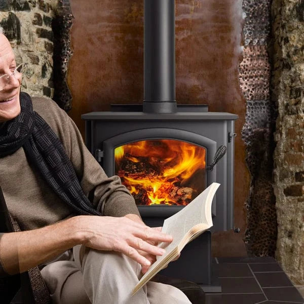 Quadra-Fire Quadra-Fire 4300 Millennium Wood Stove 43M-ACC-C-FD Fireplace Finished - Wood