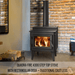 Quadra-Fire Quadra-Fire 4300 Step Top Wood Stove 43ST-ACC-C-FD Fireplace Finished - Wood