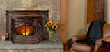 Quadra-Fire Quadra-Fire Castile Pellet Fireplace Insert Fireplace Finished - Wood
