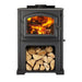 Quadra-Fire Quadra-Fire Discovery I Wood Stove DISCOVERY-I-C-FD Fireplace Finished - Wood