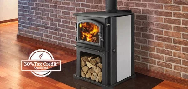 Quadra-Fire Quadra-Fire Discovery I Wood Stove DISCOVERY-I-C-FD Fireplace Finished - Wood