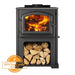 Quadra-Fire Quadra-Fire Discovery I Wood Stove DISCOVERY-I-C-FD Fireplace Finished - Wood
