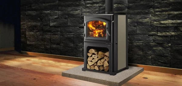 Quadra-Fire Quadra-Fire Discovery III Wood Stove DISCOVERY-III-C-FD Fireplace Finished - Wood