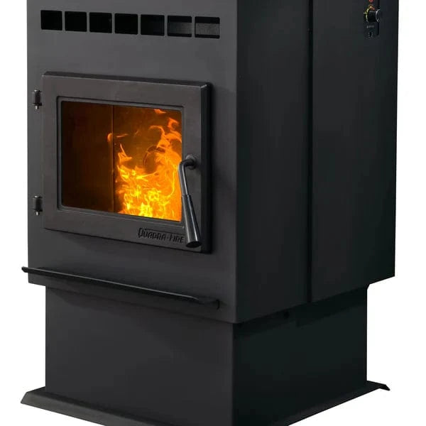 Quadra-Fire Quadra-Fire Outfitter I Pellet Stove OUTFITTER-I-FD Fireplace Finished - Wood