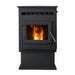 Quadra-Fire Quadra-Fire Outfitter I Pellet Stove OUTFITTER-I-FD Fireplace Finished - Wood