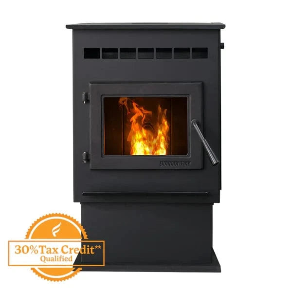 Quadra-Fire Quadra-Fire Outfitter I Pellet Stove OUTFITTER-I-FD Fireplace Finished - Wood