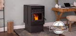 Quadra-Fire Quadra-Fire Outfitter I Pellet Stove OUTFITTER-I-FD Fireplace Finished - Wood