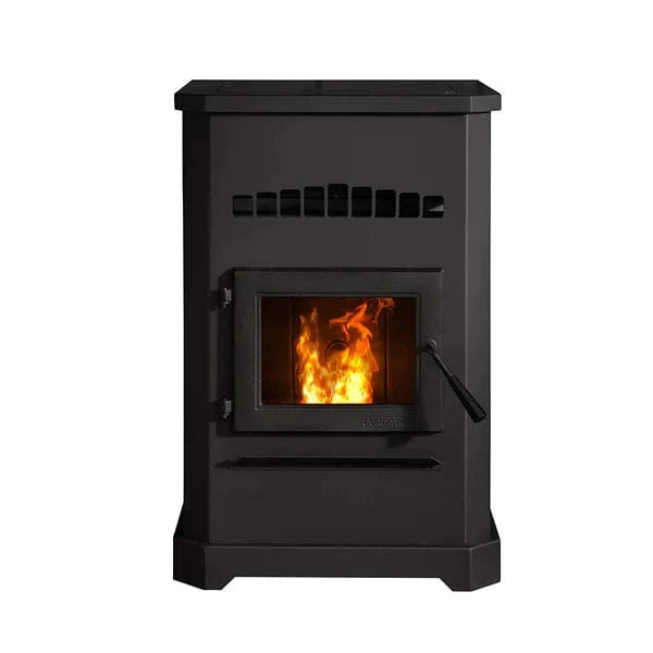 Quadra-Fire Quadra-Fire Outfitter II Pellet Stove OUTFITTER-II-FD Fireplace Finished - Wood