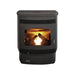 Quadra-Fire Quadra-Fire Santa-Fe Pellet Stove - SANTAFE-C SANTAFE-C-FD Fireplace Finished - Wood
