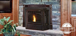 Quadra-Fire Quadra-Fire Trekker Series Pellet Insert Fireplace Finished - Wood