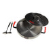 Rec Teq Recteq Bullseye Matador Pan and Lid - AC-BEPAN AC-BEPAN Barbecue Accessories 810021996202