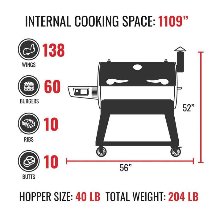 Recteq Recteq Flagship 1100 Pellet Grill RT-1100 Barbecue Finished - Pellet 810021996134