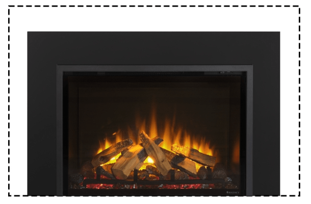 Regency Regency 3-Sided Custom Faceplate (Ei29 - 2-4 wk leadtime) - 281-937 281-937 Fireplace Accessories