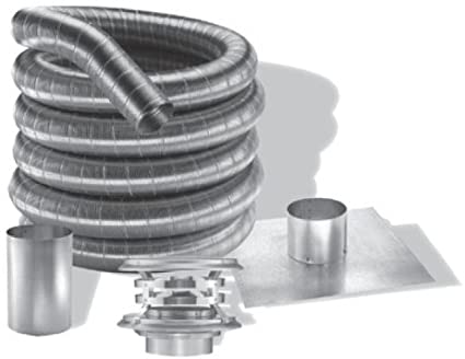 Regency Regency 3” x 25" Duraflex Venting Kit - 2-4 wk lead time - 3DF304-25K 3DF304-25K Fireplace Accessories