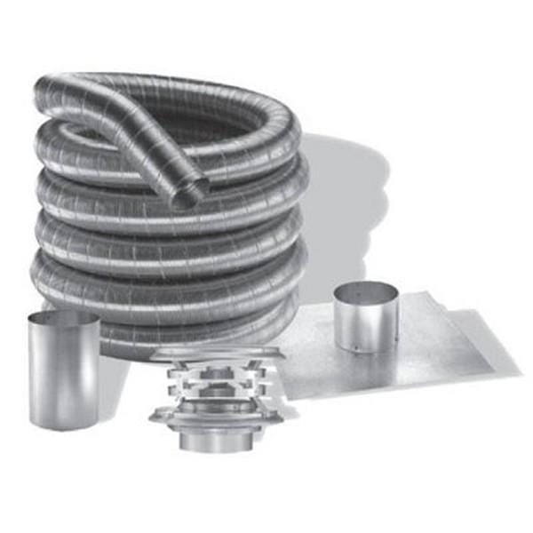 Regency Regency 4” x 25" Duraflex Venting Kit- 4DF304-25K 4DF304-25K Fireplace Venting