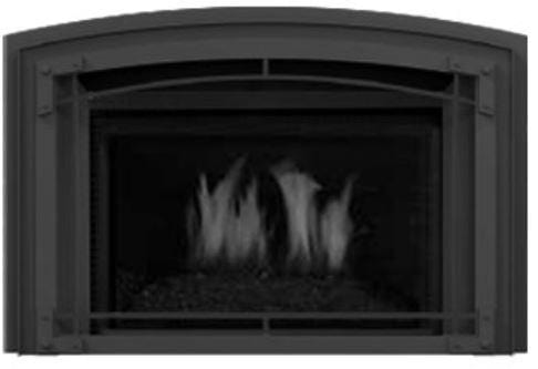 Regency Regency Arched Vignette Series Faceplate (LRI4E) Decorative Black 399-845 Fireplace Accessories
