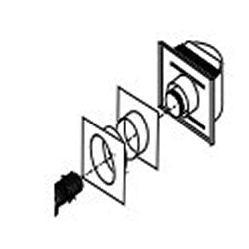 Regency Regency AstroCap Venting 2' Horizontal Termination Flex Kit (Gas Fireplaces 4 x 6-5/8 inch) - 946-513 946-513 Fireplace Venting