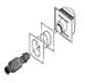 Regency Regency AstroCap Venting 4' Horizontal Termination Flex Kit (Gas Fireplaces 4" x 6-5/8") - 946-515 946-515 Fireplace Venting