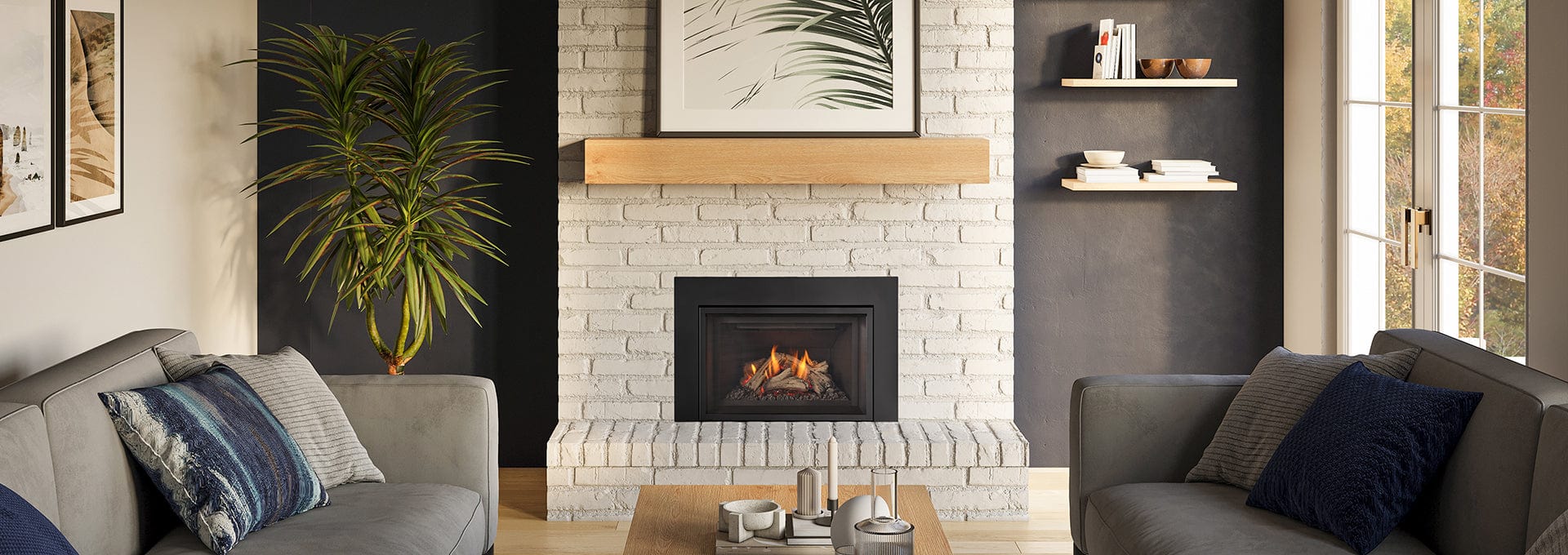 Regency Regency Atmosphere GI27LE Gas Fireplace Insert GI27LE-NG Fireplace Finished - Gas