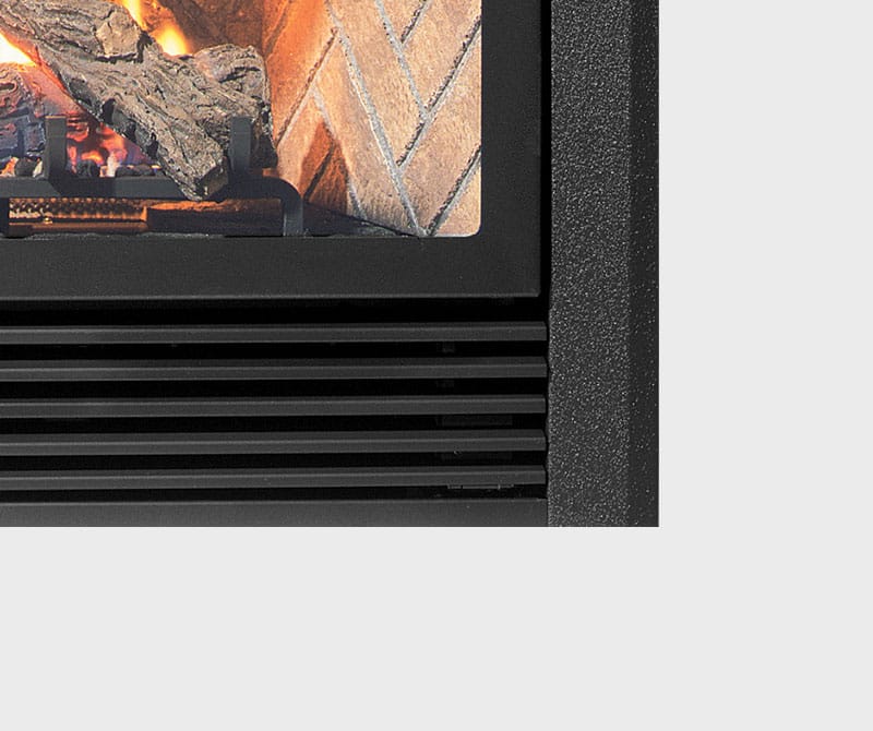 Regency Regency Black Flush Louvers (Panorama P36E/P36DE) - 510-922 510-922 Fireplace Finished - Gas