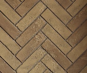 Regency Regency Brick Herringbone Design - Brown (G1200P) - 796-903 796-903 Fireplace Accessories
