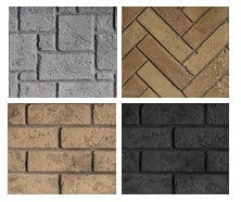 Regency Regency Brown Herringbone Inner Brick Panels (Grandview G600EC) - 776-903 776-903 Fireplace Accessories
