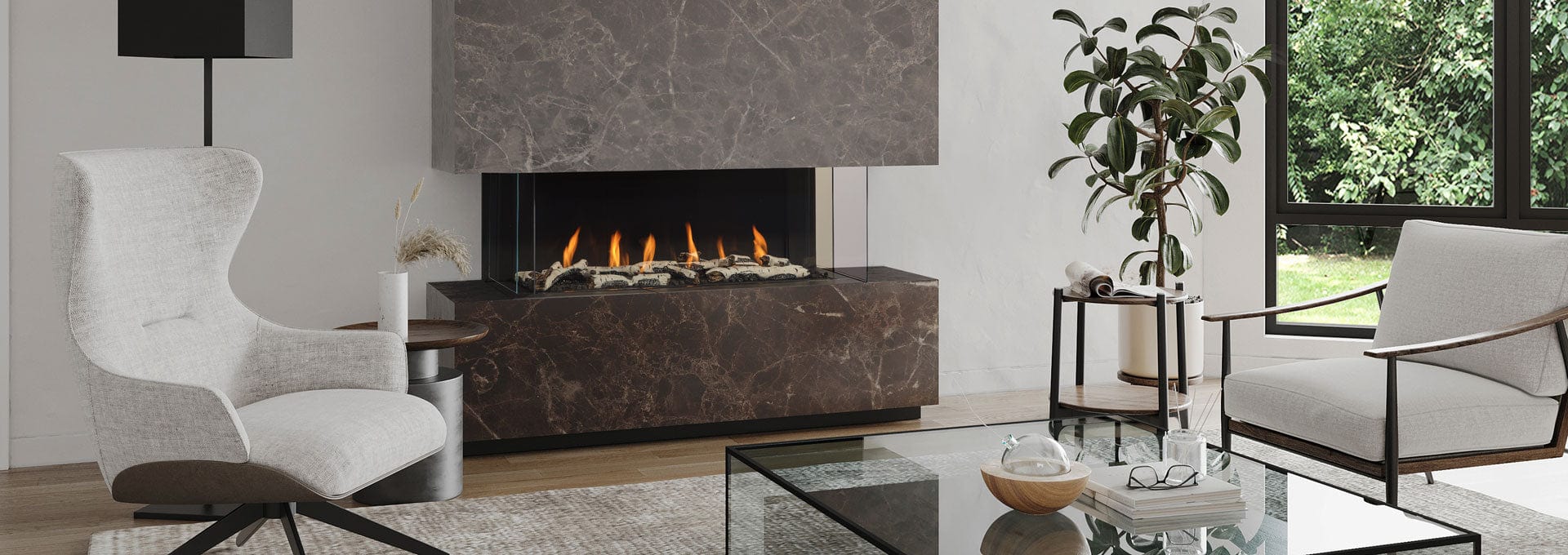 Regency Regency City Series - San Francisco Bay 50 Gas Fireplace CB50E-NG Fireplace Finished - Gas