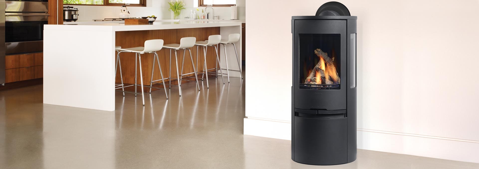 Regency Regency Contura RC500E Freestanding Gas Stove (Natural Gas) Fireplace Finished - Gas