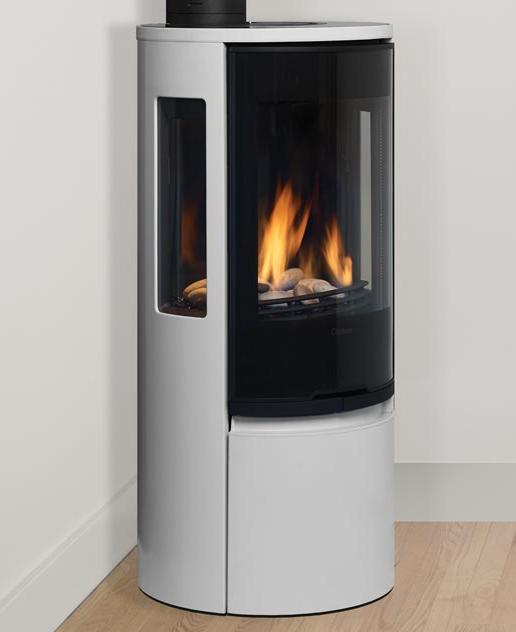 Regency Regency Contura RC500E Freestanding Gas Stove (Natural Gas) White RC502E-NG11 Fireplace Finished - Gas