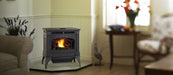 Regency Regency Hampton GC60 Cast Iron Pellet Stove GC60-2 Fireplace Finished - Wood