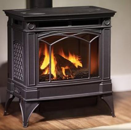 Regency Regency Hampton H35 Gas Stove Charcoal Gray H351E-NG11 Fireplace Finished - Gas