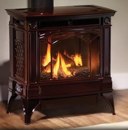 Regency Regency Hampton H35 Gas Stove Timberline Brown H355E-NG11 Fireplace Finished - Gas