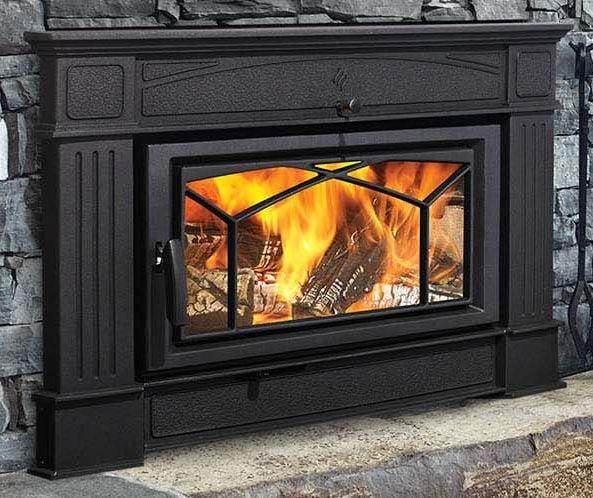 Regency Regency Hampton HI500 Wood Insert Metallic Black CI2701-HAMPTON Fireplace Finished - Wood