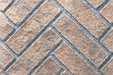 Regency Regency Herringbone Rustic Brown Brick Panels (Panorama P36E) - 513-903 513-903 Fireplace Accessories