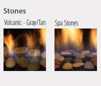 Regency Regency Natural Ceramic Spa Stones (70 stones) - 946-674 946-674 Fireplace Parts