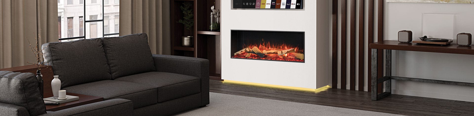 Regency Regency Onyx EX110 43" Electric Fireplace EX110 Fireplace Finished - Electric