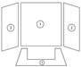 Regency Regency Painted Black Inner Steel Panels (Grandview G600EC) - 776-907 776-907 Fireplace Accessories