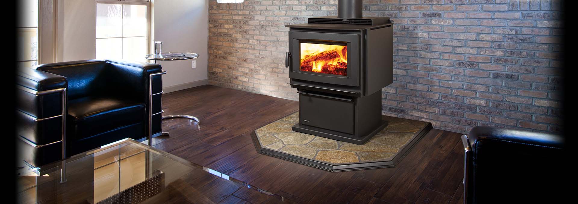 Regency Regency Pro-Series F5200 Wood Stove F5200B Fireplace Finished - Wood