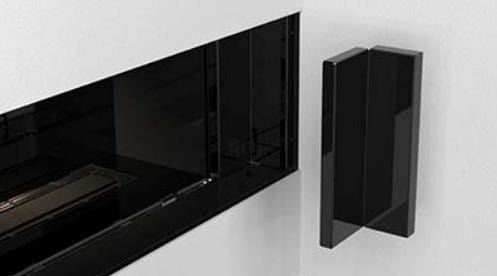 Regency Regency Right or Left Corner Conversion Kit (CB72EPV) Black Enamel 671-928 Fireplace Accessories