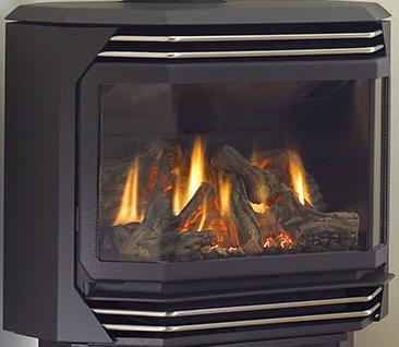 Regency Regency Round Bar Louvers (U38/U39/U39E) Nickel 560-921 Fireplace Finished - Gas