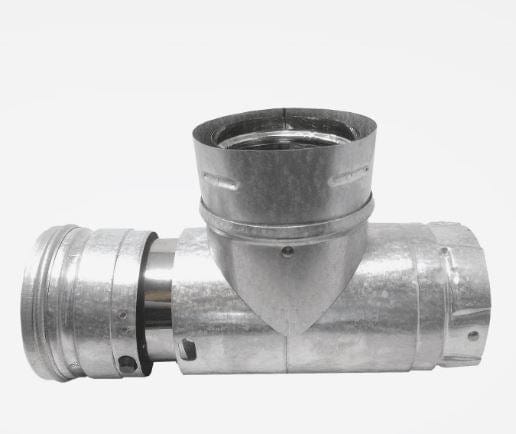 Regency Regency Single Tee w/ Clean Out Tee Cap - 2-4 wk lead time - 3PVP-T 3PVP-T Fireplace Venting