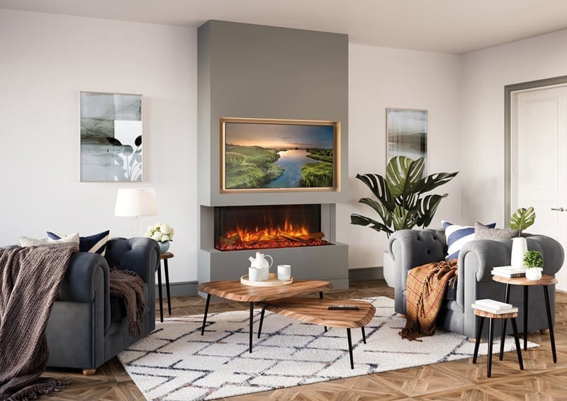 Regency Regency Skope E110 Built-in Electric Fireplace E110-2 Fireplace Finished - Electric