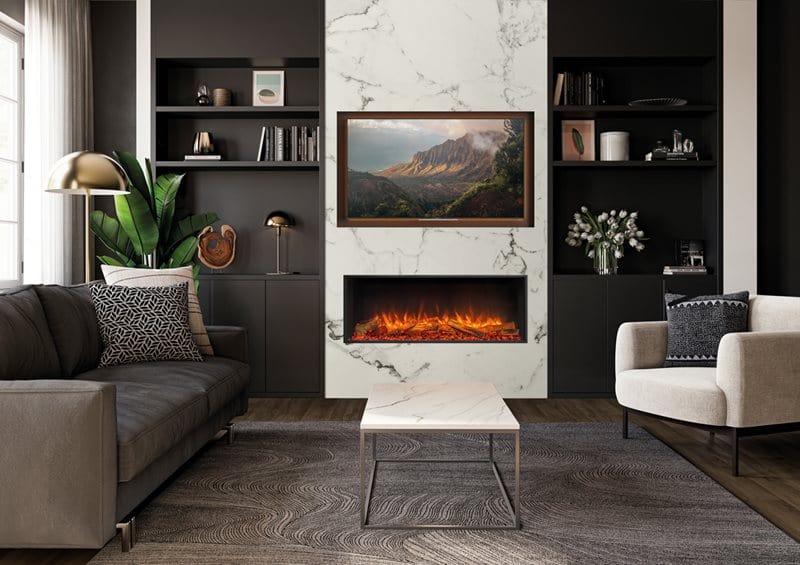 Regency Regency Skope E110 Built-in Electric Fireplace E110-2 Fireplace Finished - Electric