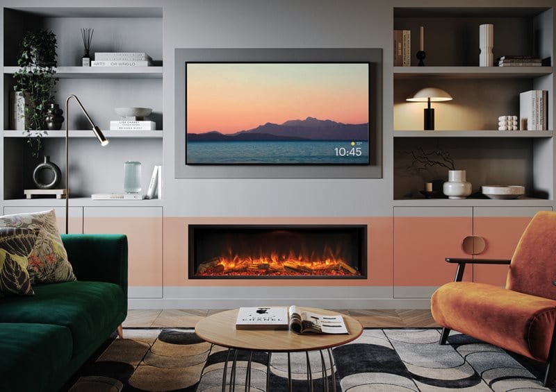 Regency Regency Skope E135 Built-in Electric Fireplace E135-2 Fireplace Finished - Electric