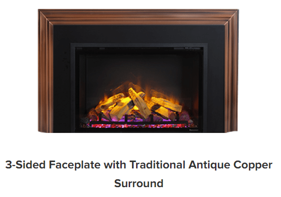 Regency Regency Traditional Premium 3-Sided Trim (Brushed Antique Copper) - 311-928 311-928 Fireplace Accessories
