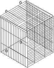 Regency Regency Vent Guard Horizontal 5x8 Pkgd - 946-604/P 946-604/P Fireplace Accessories