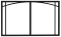 Regency Regency Vignette Door Inlay Metallic Black B36XTE - 578-919 578-919 Fireplace Accessories
