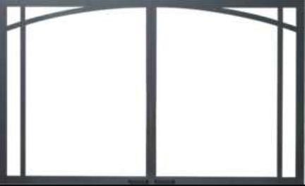Regency Regency Vignette Inlay (LRI4E Liberty Radiant Series) Craftsman Black 399-816 Fireplace Accessories