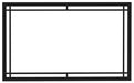 Regency Regency Vignette Metallic Black Door Inlay (Horizon LRI6E/HRI6E) - 299-813 299-813 Fireplace Accessories