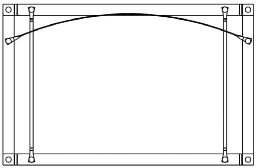 Regency Regency Vignette Tudor Metallic Black Faceplate (L/HRI3E) - 716-936 716-936 Fireplace Accessories